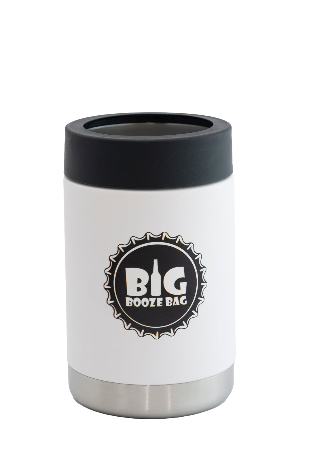 big booze bags stubby cooler insulated white