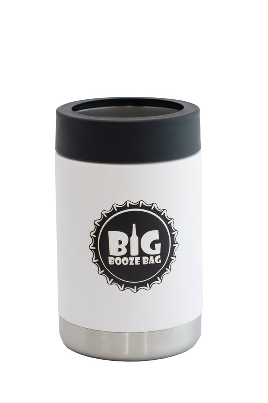 big booze bags stubby cooler insulated white