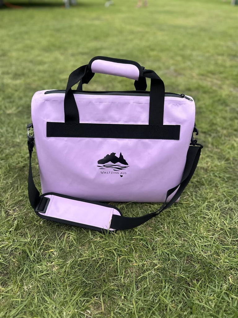 Waltzing Aus 20L – Ultimate Waterproof Cooler Bag – Light Purple, Navy Blue, Aqua, Green, Brown