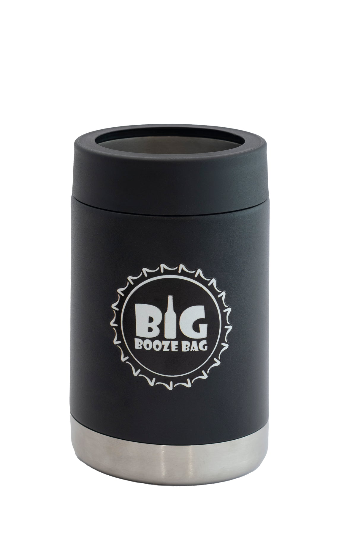 BLACK big booze bags stubby cooler insulated