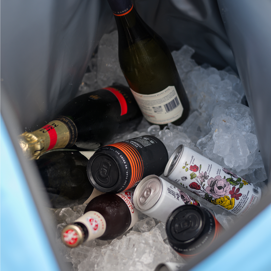 big booze bag 55L blue full