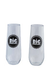 big booze bag champagne flutes 9oz 2 pack