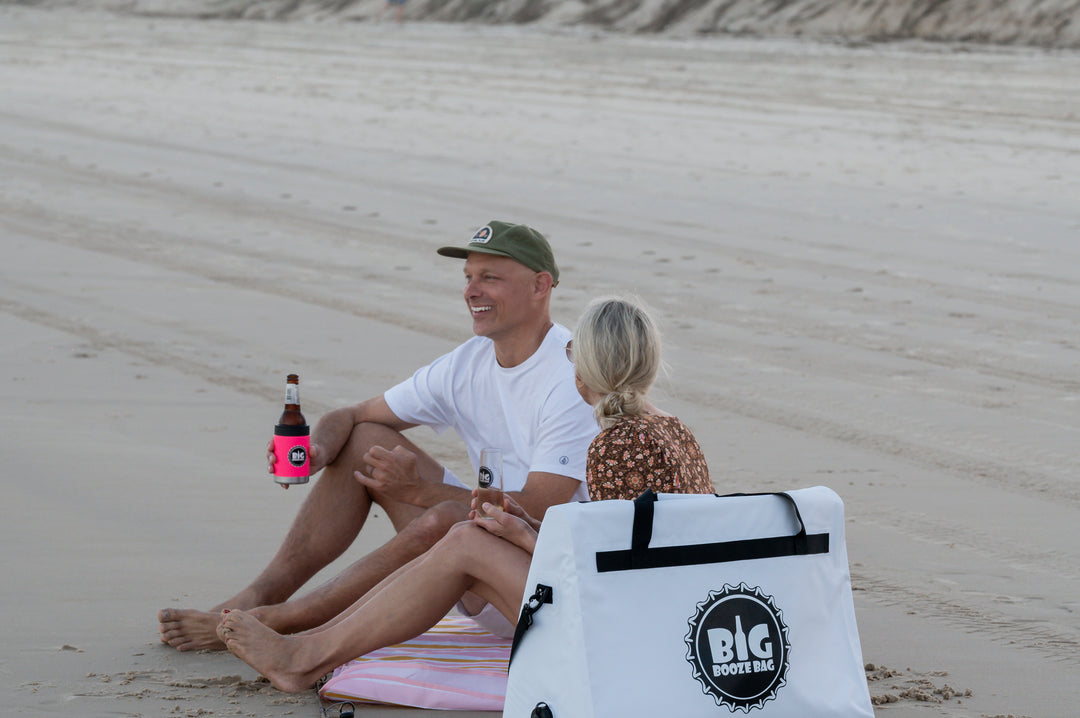 big booze bag white