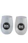 big booze bag wine glasses 16oz 2 pack