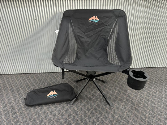 The Waltzing 360 - Ultimate Light Weight Camping Chair With Swivel Base!